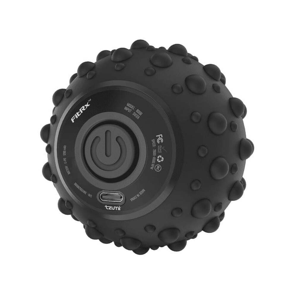 NWT FitRx VibraBall Rechargeable All Body Massage Ball Black